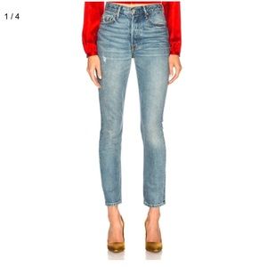 NWT GRLFRND Karolina High Rise Jeans in Last Dance Size 27